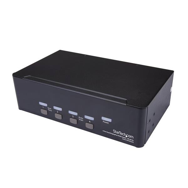 KVM Switch 4 port Dual DisplayPort 4K60 KVM Switch 4 port Dual DisplayPort 4K60